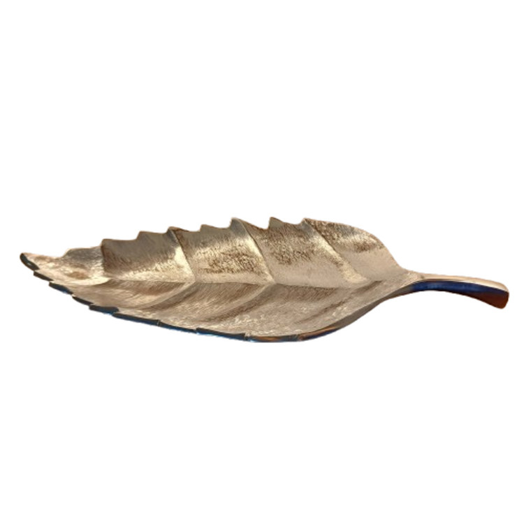 modern-tropical-leaf-aluminum-fruit-bowl