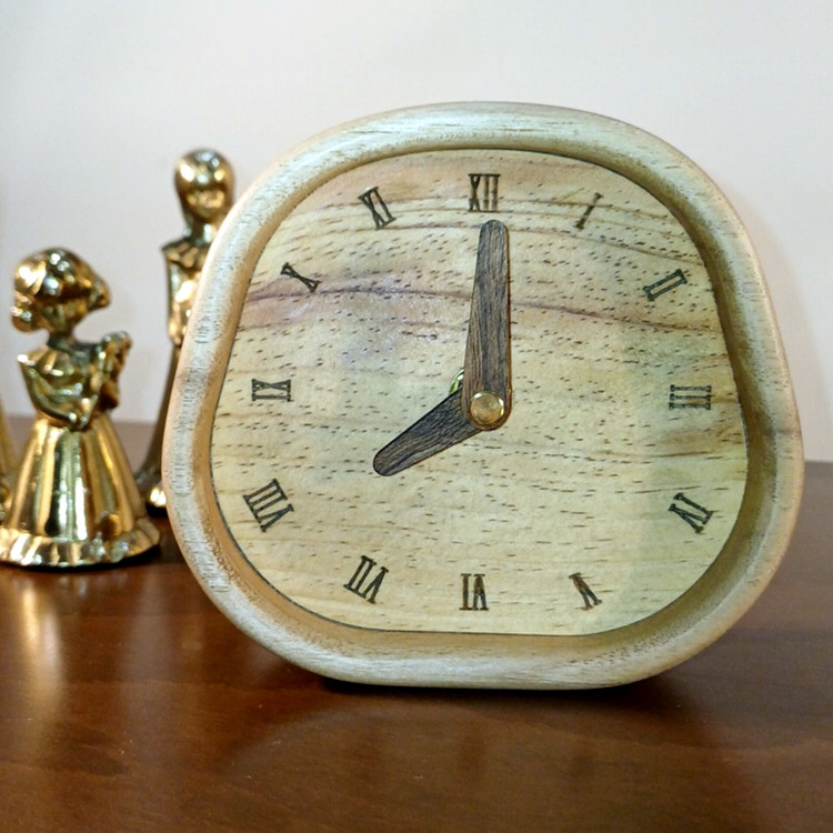 modern wooden clock