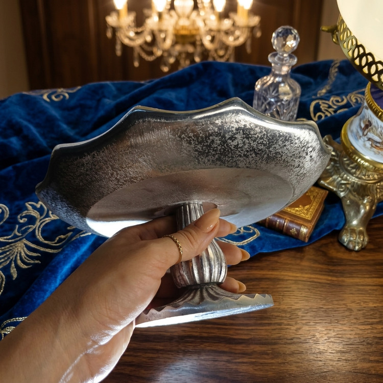 ظرف سرو و پذیرایی آلومینیومی طرح لاینرـجدید(باقلوا خوری)