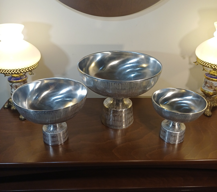 Teria multi-purpose aluminum serving bowl